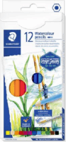 Staedtler Design Journey Hatszögletű Akvarell ceruza készlet 12 különböző szín (12 db / csomag)
