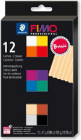 Staedtler FIMO Professional Basic Égethető gyurma készlet 12x25 g - 12 különböző szín
