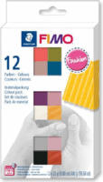 Staedtler FIMO Soft Fashion Égethető gyurma készlet 12x25 g - 12 különböző szín