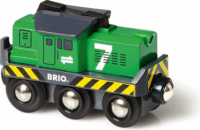 BRIO World Elemes tehermozdony - Zöld