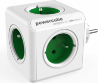 Allocacoc PowerCube Original 4 csatlakozós elosztó - Zöld
