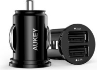 AUKEY Autós 2xUSB Flush-fit töltő (5V / 4.8A)