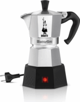 Bialetti Moka Elettrika 2 Személyes Elektromos kotyogós kávéfőző - Ezüst