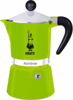 Bialetti Rainbow 3 személyes kotyogós kávéfőző - Zöld