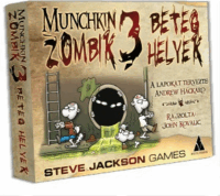 Munchkin Zombik 3 - Beteg helyek Társasjáték kiegészítő