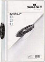 Durable Swingclip 30 A4 klipes gyorsfűző mappa - Fekete