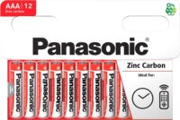 Panasonic Red Zinc AAA Tartós Ceruzaelem (12db/csomag)