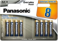 Panasonic Everyday Power Alkáli AA Szupertartós Ceruzaelem (8db/csomag)
