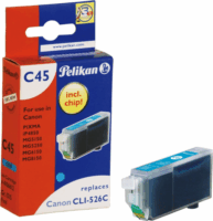 Pelikan (Canon CLI-526C) Tintapatron Cián