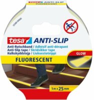 Tesa Anti-Slip 25 mm x 5 m Csúszásgátló szalag Fluoreszkáló