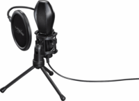 Hama uRage Xstr3am Evolution Mikrofon + Állvány - Fekete