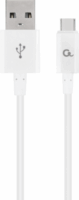 Gembird USB-A apa - USB-C apa Adat- és töltőkábel 1m - Fehér