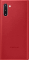 Samsung EF-VN970 Galaxy Note 10 gyári Bőr védőtok - Piros