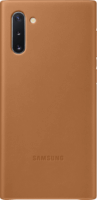 Samsung EF-VN970 Galaxy Note 10 gyári Bőr védőtok - Bézs
