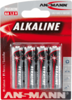 Ansmann Alkaline Red AA elem (4db/csomag)