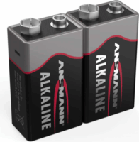 Ansmann Alkaline Red 9V Blokkelem (2db/csomag)