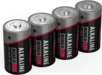 Ansmann Alkaline Red D Góliátelem (4db/csomag)