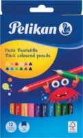 Pelikan BSD12DN Háromszögletű színes ceruza készlet (12db/csomag)