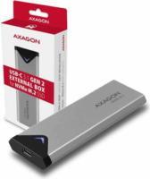 Axagon EEM2-UG2 M.2 USB 3.2 Gen 2 Type-C Külső HDD ház - Fekete