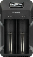 Ansmann Lithium 2 2x AA/AAA NiMH vagy 2x 3,6 V / 3,7 V Li-Ion Akkumulátor Töltő
