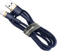 Baseus Cafule USB apa - Lightning apa Adat- és töltőkábel 1m - Tengerészkék