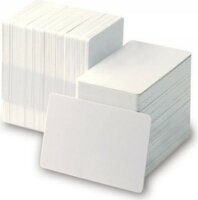 Plasztikkártya PVC üres fehér 0,76mm 100 db/csomag