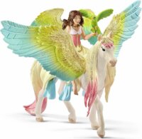 Schleich Sarah tündér Pegasussal figura