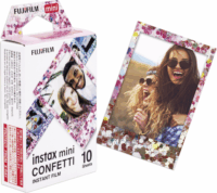 Fujifilm Instax Mini Film Confetti Edition instant fotópapír (10 db / csomag)