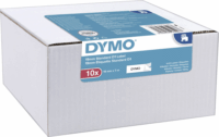 Dymo D1 19 mm x 7 m Feliratozó szalag készlet - Fehér/Fekete (10 tekercs/doboz)