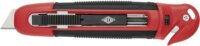 Wedo Safety 18 mm univerzális kés fóliavágóval - Piros/Fekete