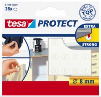 Tesa Protect 8 mm Zaj- és csúszásgátló korong Átlátszó (28 db)