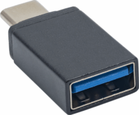 Akyga AK-AD-54 USB-C apa - USB 3.1-A anya OTG Adapter