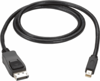Akyga DisplayPort - miniDisplayPort Kábel 1.8m Fekete