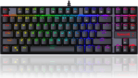 Redragon Kumara K552RGB-1 USB Mechanikus Gaming Billentyűzet HU - Fekete