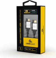 Gembird Select Plus Series HDMI - HDMI Nagy sebességű kábel Ethernettel 1m Szürke