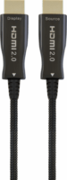 Gembird Active Optical Premium nagy sebességű HDMI kábel Ethernettel 30m Fekete