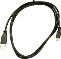 Akyga USB-A apa - MiniUSB-B apa Adat- és töltőkábel 1.8m - Fekete