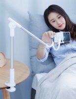 Baseus SULR-0G mobiltelefon Csiptethető Állítható Állvány - Fehér
