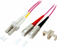 EFB O0323.2 optikai patch kábel LC-SC Duplex 2m - Rózsaszín