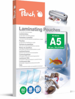 Peach PP580-02 80 mikron A4 fényes lamináló fólia (100 db / csomag)