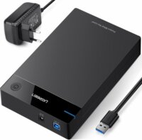 Ugreen 50422 2.5"-3.5" USB 3.0 Külső HDD ház - Fekete