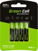 Green Cell GR03 Ni-MH 950mAh AAA HR03 Tölthető Ceruzaelem (4db/csomag)