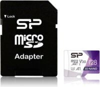 Silicon Power 128GB Superior Pro microSDXC UHS-I CL10 memóriakártya + Adapter