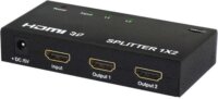 SAVIO HDMI - HDMI x 2 Splitter Fekete