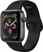 Spigen SGP Air Fit 44/42mm Apple Watch szilikon szíj - Fekete