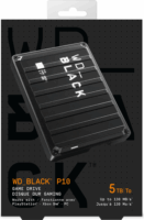 Western Digital 5TB Black P10 Game Drive USB 3.2 Külső HDD - Fekete