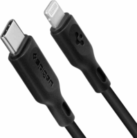 Spigen Essential USB-C apa - Lightning apa Adat- és töltőkábel 1m - Fekete