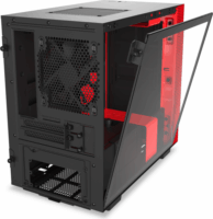 NZXT H210i Window Számítógépház - Fekete / Piros