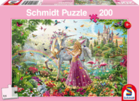 Schmidt Spiele Tündér a varázslatos erdőben - 200 darabos puzzle