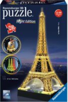 Ravensburger 3D Puzzle Eiffel torony éjszaka - 216 darabos